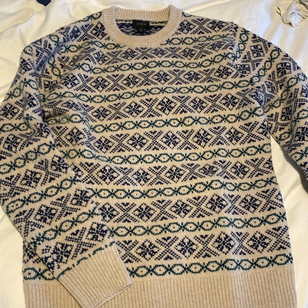 J.Crew Sweater, barely worn, perfect condition, very warm and comfy